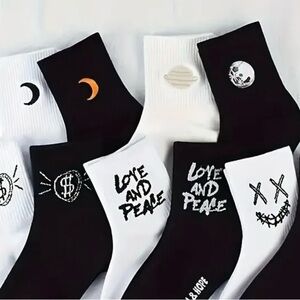Brand New Graphic Socks; different designs